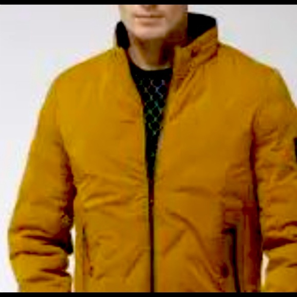 H&M Jacket for Men Mustard, Size M